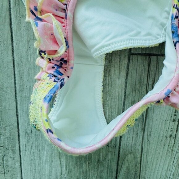 NWOT LoveShackFancy Girls Bikini Floral sz.5-6Y - Picture 2 of 4